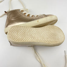 Load image into Gallery viewer, Shoes Seed, metallic gold high top sneakers, EU 30, GUC, size 12,  