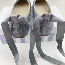 Load image into Gallery viewer, Shoes Angels Face, purple glitter ballet pump shoes, EU 35, NEW, size 2.5,  