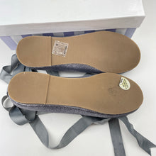 Load image into Gallery viewer, Shoes Angels Face, purple glitter ballet pump shoes, EU 35, NEW, size 2.5,  