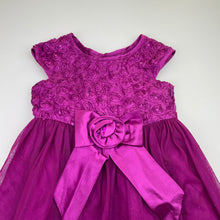 Load image into Gallery viewer, Girls Jona Michelle, tulle &amp; sequin party dress, FUC, size 5, L: 65cm