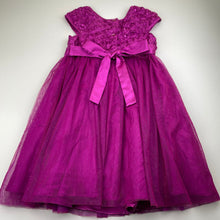 Load image into Gallery viewer, Girls Jona Michelle, tulle &amp; sequin party dress, FUC, size 5, L: 65cm