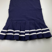 Load image into Gallery viewer, Girls TOMMY HILFIGER, navy sleeveless polo dress, GUC, size 12, L: 72cm