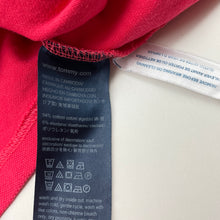 Load image into Gallery viewer, Girls TOMMY HILFIGER, red cap-sleeve polo dress, GUC, size 12, L: 70cm