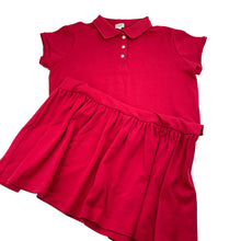 Load image into Gallery viewer, Girls GYMBOREE, red polo dress, GUC, size 14, L: 71cm