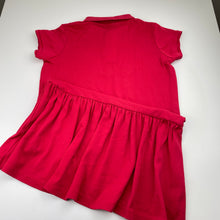 Load image into Gallery viewer, Girls GYMBOREE, red polo dress, GUC, size 14, L: 71cm