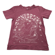 Load image into Gallery viewer, Girls Cotton On, cotton tee / top, unicorn, FUC, size 8,  