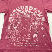 Load image into Gallery viewer, Girls Cotton On, cotton tee / top, unicorn, FUC, size 8,  