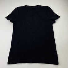 Load image into Gallery viewer, Girls Seed, black ribbed tee / top, EUC, size 14,  