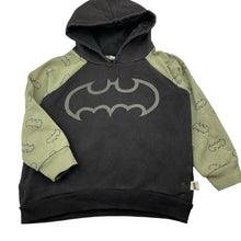Load image into Gallery viewer, Boys DC Comics, BATMAN hoodie sweater (wash fade), FUC, size 6,  