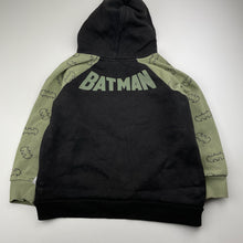 Load image into Gallery viewer, Boys DC Comics, BATMAN hoodie sweater (wash fade), FUC, size 6,  