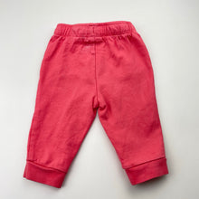 Load image into Gallery viewer, Girls PUMA, pink cotton pants / bottoms, elasticated, GUC, size 00,  