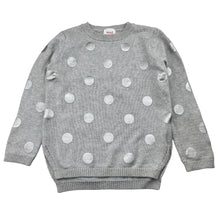 Load image into Gallery viewer, Girls Seed, knitted cotton sweater / jumper (light marks cuff &amp; elbow), FUC, size 4-5,  