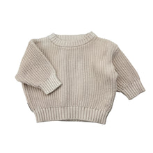 Load image into Gallery viewer, Unisex ZIGGY Lou, knitted cotton sweater / jumper, EUC, size 00,  