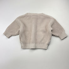 Load image into Gallery viewer, Unisex ZIGGY Lou, knitted cotton sweater / jumper, EUC, size 00,  