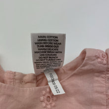 Load image into Gallery viewer, Girls Target, lined cotton long sleeve top / blouse, GUC, size 00,  