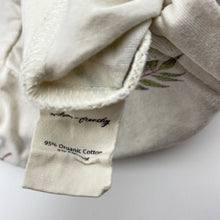 Load image into Gallery viewer, Unisex Wilson + Frenchy, organic cotton blend zip coverall / romper, GUC, size 000,  