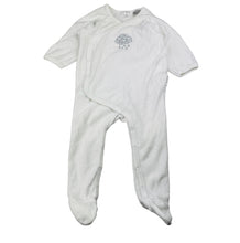 Load image into Gallery viewer, Unisex Purebaby, organic cotton velour coverall / romper, FUC, size 00,  