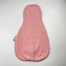 Load image into Gallery viewer, Girls ergoPouch, 0.2 TOG organic cotton Cocoon swaddle bag, EUC, size 0000,  