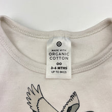 Load image into Gallery viewer, Unisex Target, organic cotton bodysuit / romper, GUC, size 00,  