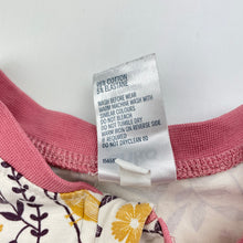 Load image into Gallery viewer, Girls Anko, stretchy floral zip romper, FUC, size 1,  