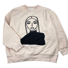 Load image into Gallery viewer, Girls Zara, fleece-lined sweater / jumper, EUC, size 11-12,  