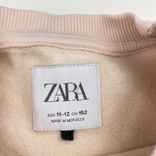 Load image into Gallery viewer, Girls Zara, fleece-lined sweater / jumper, EUC, size 11-12,  