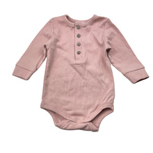 Load image into Gallery viewer, Girls Higgledee, stretchy ribbed bodysuit / romper, EUC, size 00,  