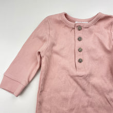 Load image into Gallery viewer, Girls Higgledee, stretchy ribbed bodysuit / romper, EUC, size 00,  