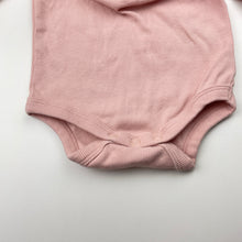 Load image into Gallery viewer, Girls Higgledee, stretchy ribbed bodysuit / romper, EUC, size 00,  