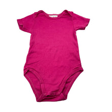 Load image into Gallery viewer, Girls Dymples, pink cotton bodysuit / romper, FUC, size 1,  