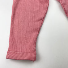 Load image into Gallery viewer, Girls Dymples, pink ribbed leggings / bottoms, EUC, size 00,  