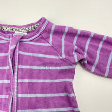 Load image into Gallery viewer, Unisex BONDS, zip Wondersuit / zippy / romper, GUC, size 000,  