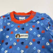 Load image into Gallery viewer, Boys Baby Biz, cotton bodysuit / romper, dog, GUC, size 000,  