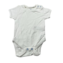 Load image into Gallery viewer, Unisex Next, white cotton bodysuit / romper, EUC, size 000,  