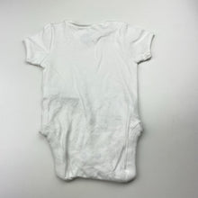 Load image into Gallery viewer, Unisex Next, white cotton bodysuit / romper, EUC, size 000,  
