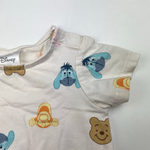 Load image into Gallery viewer, Unisex Disney, Winnie the Pooh stretchy romper, EUC, size 000,  