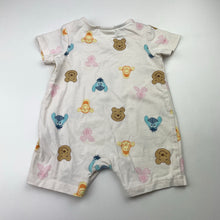 Load image into Gallery viewer, Unisex Disney, Winnie the Pooh stretchy romper, EUC, size 000,  