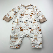 Load image into Gallery viewer, Unisex lightweight , romper, deer, EUC, size 0000,  