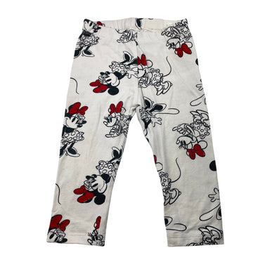 Girls H&M, Disney Minnie Mouse leggings, adjustable, FUC, size 1,  