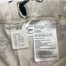 Load image into Gallery viewer, Girls H&amp;M, Disney Minnie Mouse leggings, adjustable, FUC, size 1,  