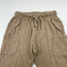 Load image into Gallery viewer, Boys H&amp;M, cotton casual pants, elasticated, inside leg:23cm, GUC, size 1-2,  