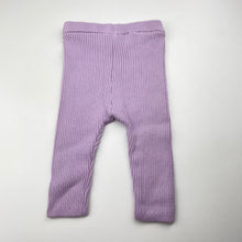 Load image into Gallery viewer, Girls Seed, ribbed knit leggings / bottoms, GUC, size 00,  