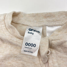 Load image into Gallery viewer, Unisex Anko, stretchy zip romper, EUC, size 0000,  