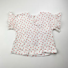 Load image into Gallery viewer, Girls Baby Berry, cotton Christmas tee / top, EUC, size 0,  