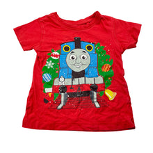 Load image into Gallery viewer, Boys THOMAS &amp; FRIENDS, cotton Christmas tee / top, FUC, size 1,  