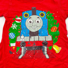 Load image into Gallery viewer, Boys THOMAS &amp; FRIENDS, cotton Christmas tee / top, FUC, size 1,  