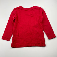 Load image into Gallery viewer, Boys St Bernard, cotton long sleeve tee / top, snowman, EUC, size 0,  