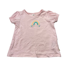 Load image into Gallery viewer, Girls Dymples, stretchy tee / top, rainbow, EUC, size 0,  