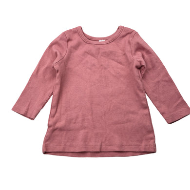 Girls Dymples, ribbed long sleeve tee / top, EUC, size 00,  