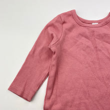 Load image into Gallery viewer, Girls Dymples, ribbed long sleeve tee / top, EUC, size 00,  